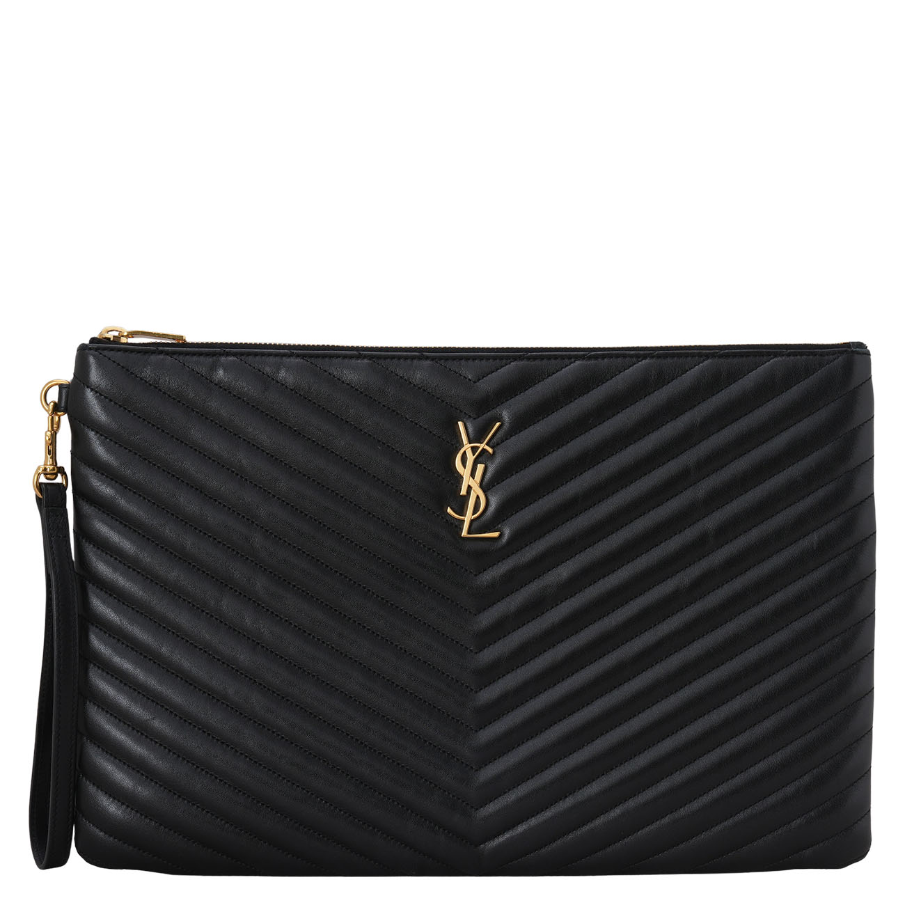 YVES SAINT LAURENT(USED)생로랑 440222 모노그램 클러치 라지